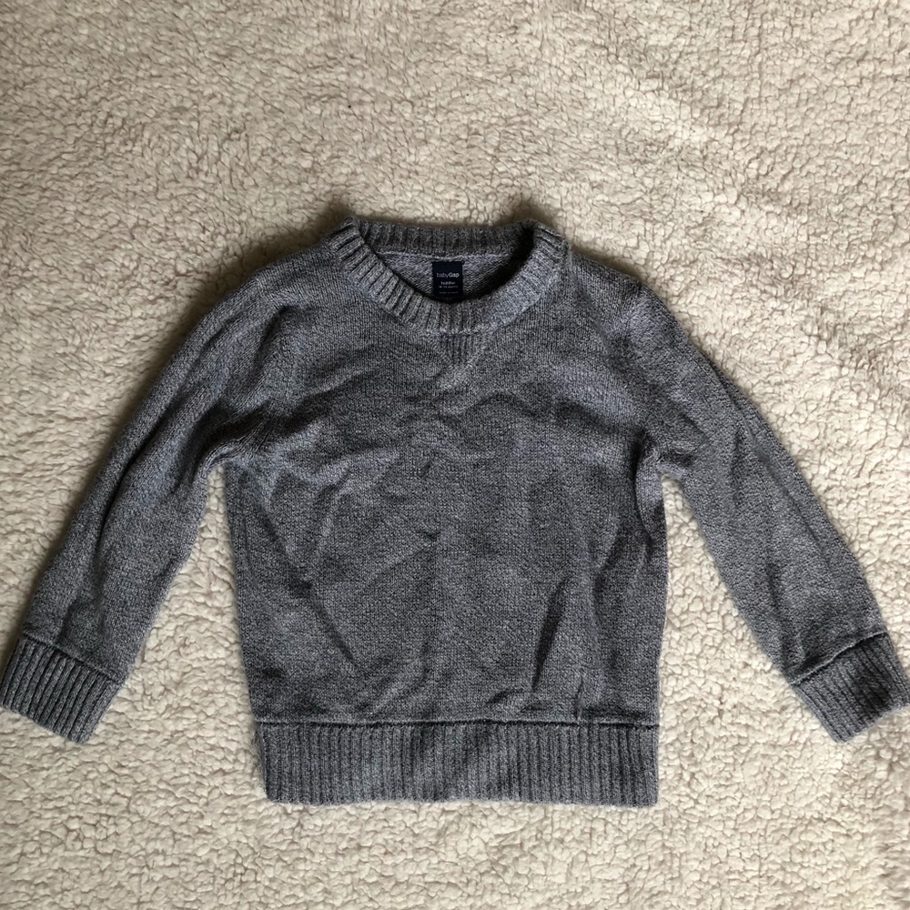Baby Gap gray sweater